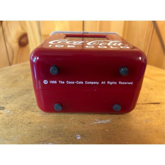 Coca Cola Digital Alarm Clock Retro Cooler 1996 Vintage Collectible “Ice Cold” ( - Picture 7 of 11